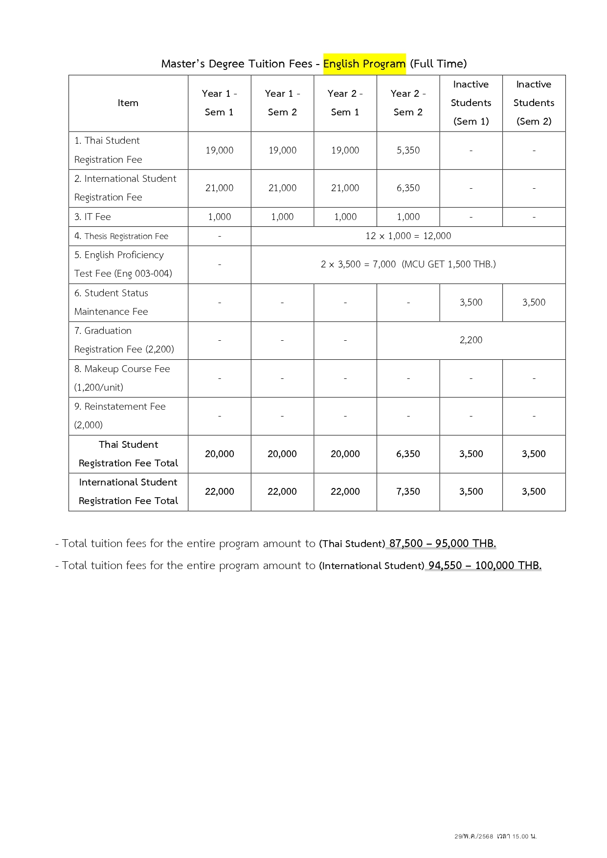 7 ค่าธรรมเนียม โท - เอก ปี 2568_page-0011